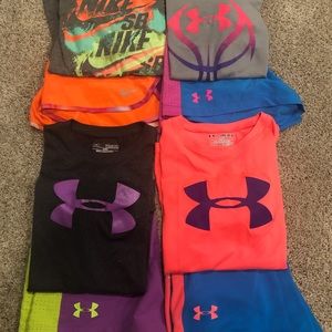 Under Armour Nike Lot